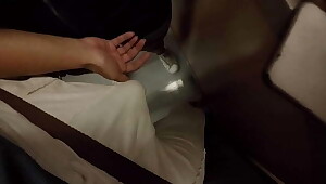 Unknown Mart MILF Grabbing my Dick in Subway Metro
