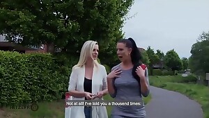 HITZEFREI Deutsche Dirty Tina hat ihren Arsch gefickt